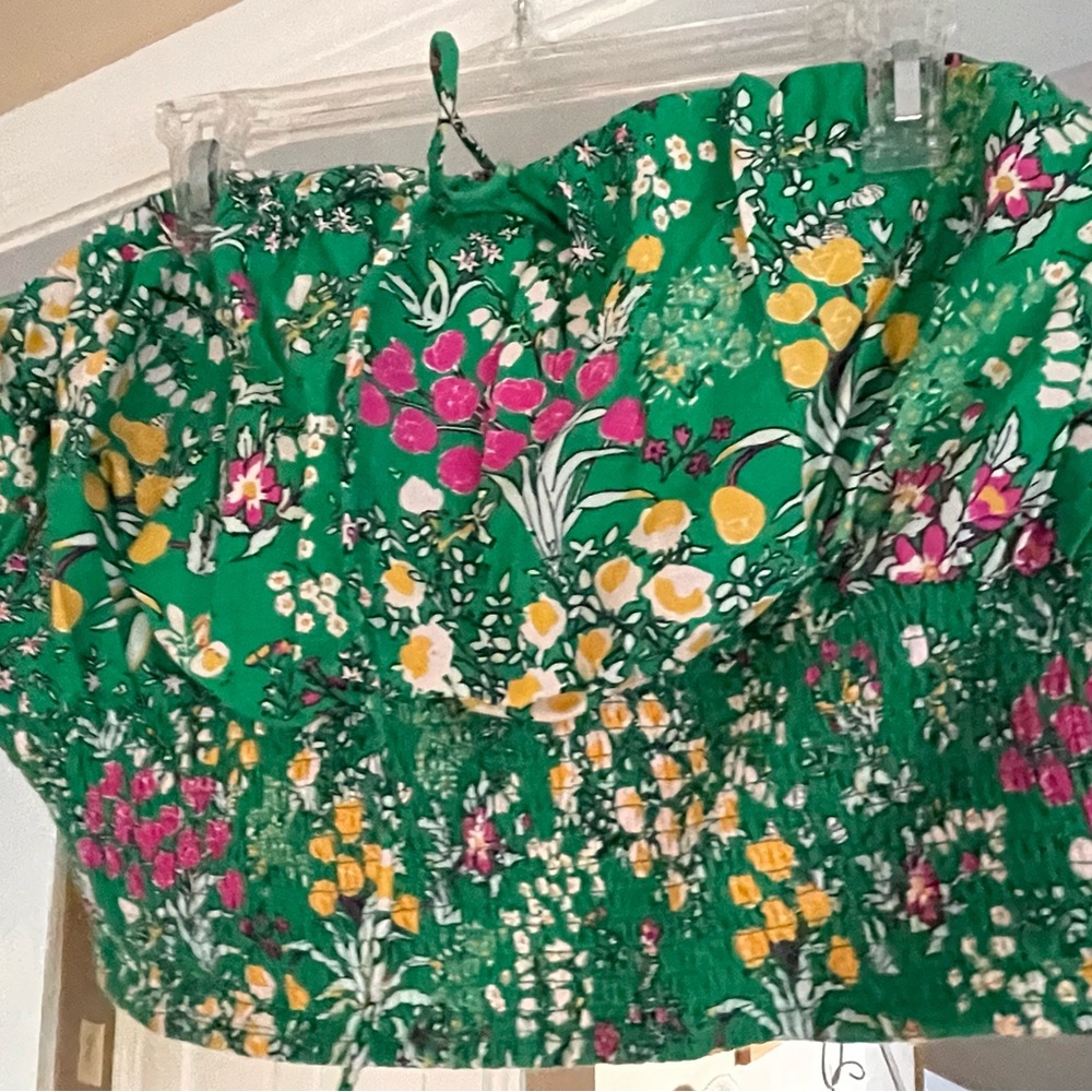 Maeve by Anthropologie strapless top